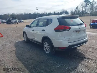 2017 Nissan Rogue SL with VIN JN8AT2MV7HW010163, listed as a IAAI auction lot 41638893 with 93,531 mi miles. Bid and sale history available at carsss.com. Image 3.