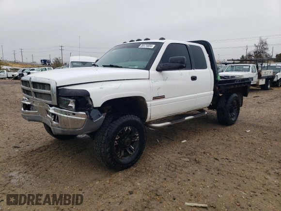 2001 Dodge Ram 2500 with VIN 1B7KF23681J586459, listed as a Copart auction lot 80476804 with 227,328 mi miles and Salvage Title. Bid and sale history available at carsss.com. Image 1.