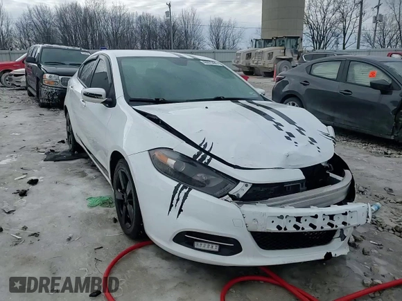 2015 Dodge Dart SXT with VIN 1C3CDFBB6FD159226, listed as a Copart auction lot 46975485 with 121,435 mi miles and Clean Title. Bid and sale history available at carsss.com. Image 13.