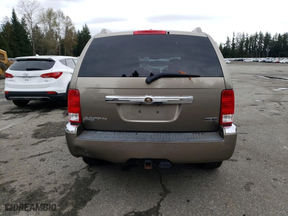2007 Chrysler Aspen Limited with VIN 1A8HW582X7F580667, listed as a Copart auction lot 76028974 with 88,544 mi miles and Salvage Title. Bid and sale history available at carsss.com. Image 6.