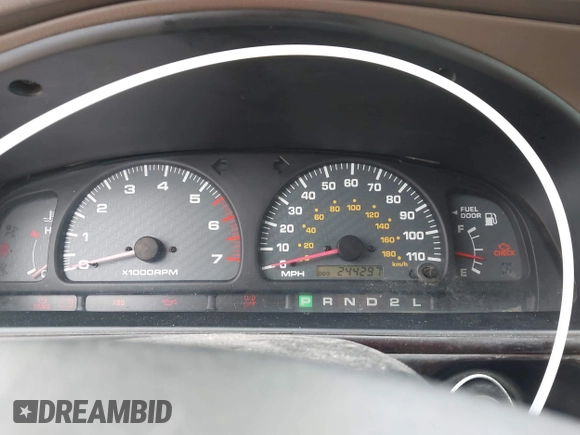 1999 Toyota 4Runner SR5 with VIN JT3GN86R4X0097609, listed as a IAAI auction lot 42370857 with 244,297 mi miles and . Bid and sale history available at DreamBid. Image 7.