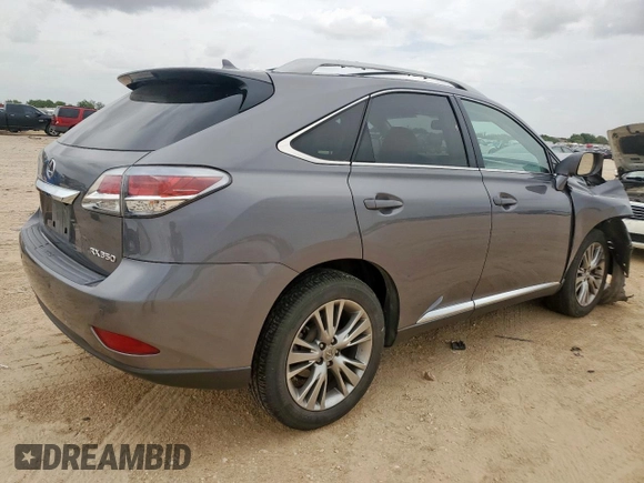 2013 Lexus RX 350 with VIN 2T2ZK1BAXDC113944, listed as a Copart auction lot 63321955 with 131,967 mi miles and Salvage title. Bid and sale history available at DreamBid. Image 3.