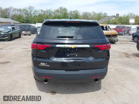 2023 Chevrolet Traverse LS with VIN 1GNERFKW6PJ103791, listed as a IAAI auction lot 42073300 with 47,105 mi miles and . Bid and sale history available at DreamBid. Image 16.