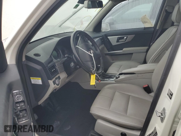 2010 Mercedes-Benz GLK 350 with VIN WDCGG8HBXAF256959, listed as a Copart auction lot 73790734 with 13,072 mi miles and Salvage Title. Bid and sale history available at DreamBid. Image 7.
