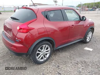 2013 Nissan Juke S with VIN JN8AF5MV5DT227408, listed as a IAAI auction lot 42302308 with 100,562 mi miles and . Bid and sale history available at DreamBid. Image 4.