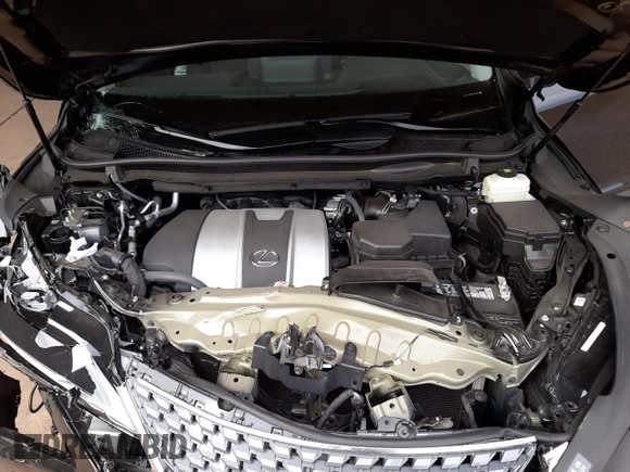 2022 Lexus RX 350 with VIN 2T2HZMAA3NC256813, listed as a Copart auction lot 42963783 with 6,297 mi miles and . Bid and sale history available at DreamBid. Image 14.