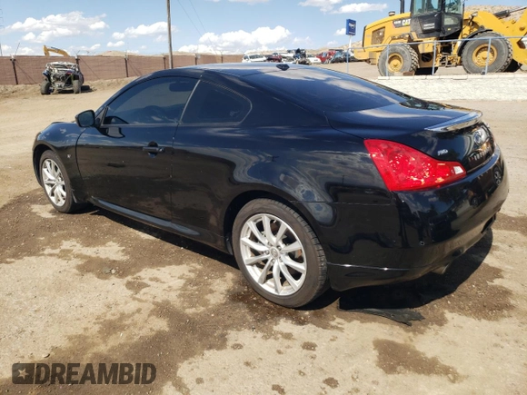 2014 Infiniti Q60 with VIN JN1CV6EL3EM132337, listed as a Copart auction lot 59591735 with 110,809 mi miles and Salvage title. Bid and sale history available at DreamBid. Image 2.