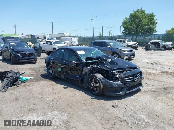 2017 Mercedes-Benz C 300 with VIN 55SWF4KB5HU233415, listed as a IAAI auction lot 42399094 with Not provided miles and . Bid and sale history available at DreamBid. Image 1.