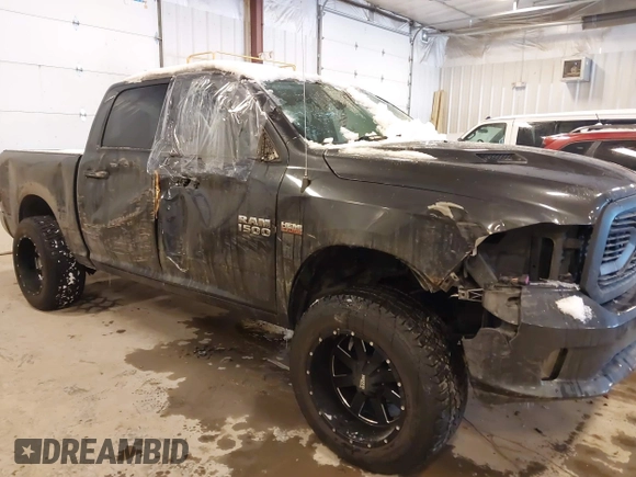 2015 Ram 1500 Sport with VIN 1C6RR7MT5FS515736, listed as a IAAI auction lot 41596436 with 155,931 mi miles and . Bid and sale history available at DreamBid. Image 1.