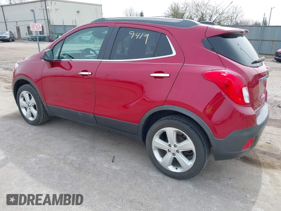 2016 Buick Encore Convenience with VIN KL4CJFSB3GB630339, listed as a IAAI auction lot 41939419 with 83,293 mi miles. Bid and sale history available at carsss.com. Image 3.