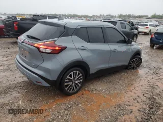 2021 Nissan Kicks SV with VIN 3N1CP5CV9ML519783, listed as a Copart auction lot 51659595 with 35,838 mi miles and Salvage Title. Bid and sale history available at carsss.com. Image 3.