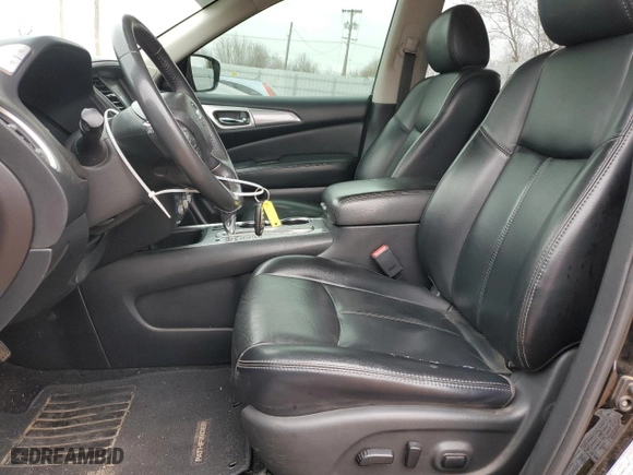2017 Nissan Pathfinder SV with VIN 5N1DR2MN1HC639387, listed as a Copart auction lot 44416335 with 194,320 mi miles and Salvage Title. Bid and sale history available at carsss.com. Image 7.