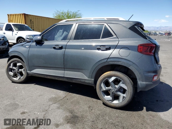 2024 Hyundai Venue SEL with VIN KMHRC8A30RU302430, listed as a Copart auction lot 56963455 with Not provided miles and Salvage title. Bid and sale history available at DreamBid. Image 2.