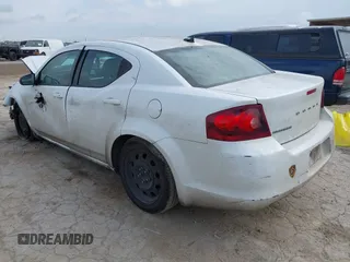 2014 Dodge Avenger SE with VIN 1C3CDZAB6EN219324, listed as a IAAI auction lot 42430841 with 177,104 mi miles and . Bid and sale history available at DreamBid. Image 3.