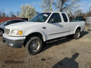 2000 Ford F-150 XL z VIN 2FTRX18L2YCA44464, wystawiony jako Copart lot #51081335 z przebiegiem Nie podano mil oraz Szkoda całkowita • Salvage title. Historia ofert i sprzedaży dostępna na DreamBid. Obrazek 1.