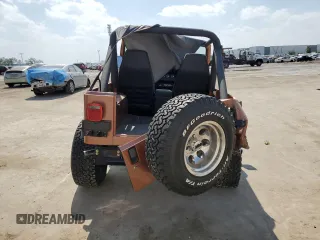 1988 Jeep Wrangler with VIN 2BCCZ8113JB525872, listed as a Copart auction lot 43380763 with 25,370 mi miles and Salvage Title. Bid and sale history available at carsss.com. Image 6.