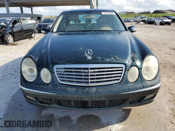 2003 Mercedes-Benz E-Class 3.2L with VIN WDBUF65J83A282244, listed as a Copart auction lot 52419505 with 171,582 mi miles and Clean Title. Bid and sale history available at carsss.com. Image 5.