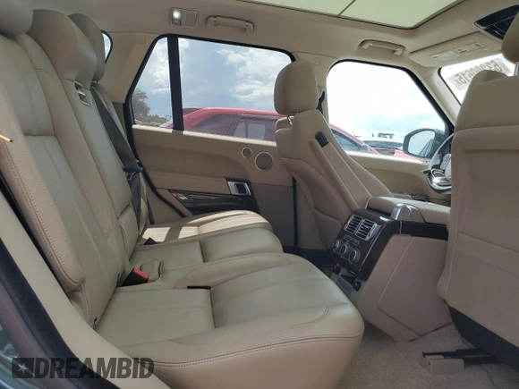 2017 Land Rover Range Rover with VIN SALGR2FK4HA367362, listed as a Copart auction lot 63200615 with 54,686 mi miles and Salvage title. Bid and sale history available at DreamBid. Image 11.