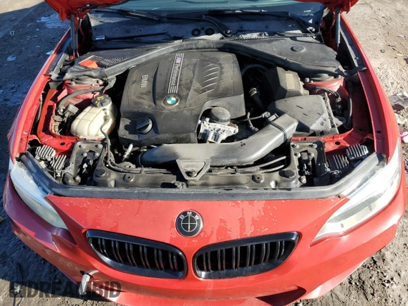 2015 BMW 2 Series M235i xDrive with VIN WBA1J9C52FVX99298, listed as a Copart auction lot 44325195 with 120,545 mi miles and Salvage Title. Bid and sale history available at carsss.com. Image 11.