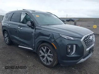 2022 Hyundai Palisade SEL z VIN KM8R34HE7NU360772, wystawiony jako IAAI lot #41807048 z przebiegiem 74 830 mil mil oraz . Historia ofert i sprzedaży dostępna na DreamBid. Obrazek 1.
