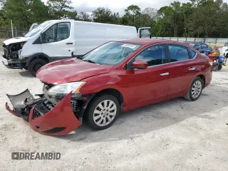 2013 Nissan Sentra SV with VIN 3N1AB7APXDL740802, listed as a Copart auction lot 85865554 with 225,392 mi miles and Salvage Title. Bid and sale history available at carsss.com. Image 1.