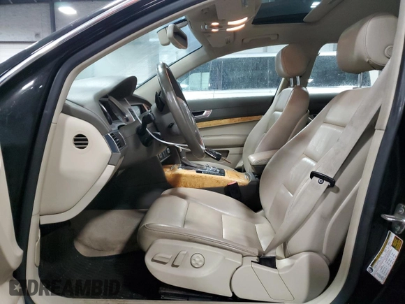 2010 Audi A6 3.0T Premium Plus with VIN WAUFGAFB8AN034080, listed as a Copart auction lot 44987385 with 179,843 mi miles and Salvage Title. Bid and sale history available at carsss.com. Image 7.