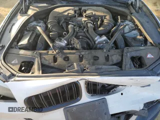 2012 BMW 5 Series 550i with VIN WBAFR9C57CDX79225, listed as a Copart auction lot 84459564 with Not Provided miles and Salvage Title. Bid and sale history available at carsss.com. Image 11.