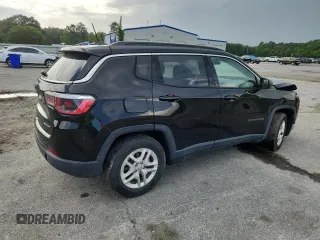 2019 Jeep Compass Sport z VIN 3C4NJCAB8KT615860, wystawiony jako Copart lot #60784545 z przebiegiem 109 592 mil mil oraz Szkoda całkowita • Salvage title. Historia ofert i sprzedaży dostępna na DreamBid. Obrazek 3.