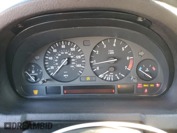 2002 BMW X5 3.0i with VIN 5UXFA53522LP40998, listed as a Copart auction lot 43245775 with 0 mi miles and Salvage Title. Bid and sale history available at carsss.com. Image 9.