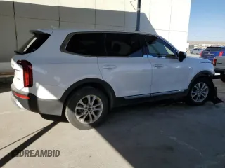 2021 Kia Telluride LX z VIN 5XYP24HC5MG193678, wystawiony jako Copart lot #46151325 z przebiegiem 21 501 mil mil oraz Czysty tytuł • Clean title. Historia ofert i sprzedaży dostępna na DreamBid. Obrazek 3.