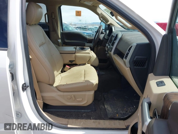 2019 Ford F-150 XL with VIN 1FTFW1E47KFA80486, listed as a IAAI auction lot 41824508 with 60,537 mi miles. Bid and sale history available at carsss.com. Image 5.