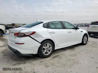 2019 Kia Optima S with VIN 5XXGT4L32KG275230, listed as a Copart auction lot 51455765 with 92,189 mi miles and Salvage Title. Bid and sale history available at carsss.com. Image 3.