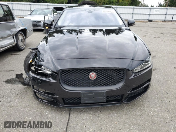 2017 Jaguar XE 35t Prestige with VIN SAJAK4BVXHA948749, listed as a Copart auction lot 68184864 with 59,695 mi miles and Salvage Title. Bid and sale history available at carsss.com. Image 5.
