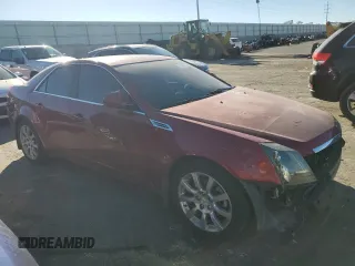 2009 Cadillac CTS AWD w/1SB with VIN 1G6DT57V390129647, listed as a Copart auction lot 77525374 with 133,213 mi miles and Salvage Title. Bid and sale history available at carsss.com. Image 4.