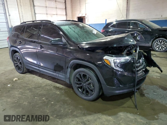 2020 GMC Terrain SLE z VIN 3GKALMEV2LL124466, wystawiony jako Copart lot #48676375 z przebiegiem 78 932 mil mil oraz Nie do naprawy • Non repairable. Historia ofert i sprzedaży dostępna na DreamBid. Obrazek 4.