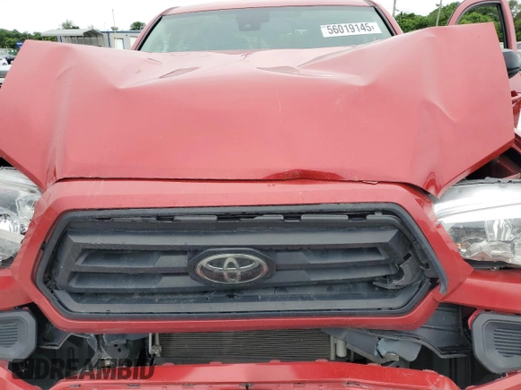 2022 Toyota Tacoma SR с VIN 3TMCZ5AN2NM482078, выставлен на аукционе Copart как лот 56019145 с пробегом 87 407 миль миль и Списание • Salvage title. История ставок и продаж доступна на DreamBid. Изображение 11.