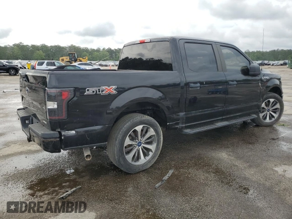 2019 Ford F-150 XL with VIN 1FTEW1CP5KKE28883, listed as a Copart auction lot 54195765 with Not Provided miles and Non Repairable. Bid and sale history available at carsss.com. Image 3.