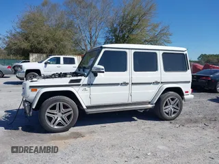 2015 Mercedes-Benz G-Class G 63 AMG with VIN WDCYC7DF0FX231296, listed as a IAAI auction lot 41810368 with 92,158 mi miles. Bid and sale history available at carsss.com. Image 14.