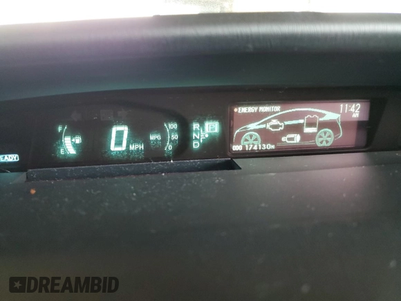 2010 Toyota Prius II with VIN JTDKN3DUXA0189072, listed as a Copart auction lot 49086465 with 174,130 mi miles and Salvage Title. Bid and sale history available at carsss.com. Image 9.