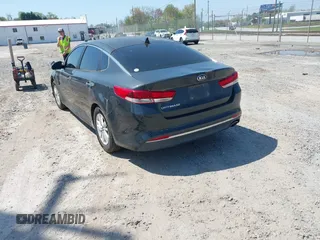 2016 Kia Optima LX with VIN 5XXGT4L36GG019499, listed as a IAAI auction lot 42036517 with 89,375 mi miles. Bid and sale history available at carsss.com. Image 3.