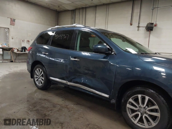 2014 Nissan Pathfinder SL z VIN 5N1AR2MM7EC612801, wystawiony jako IAAI lot #42048907 z przebiegiem 106 234 mil mil oraz . Historia ofert i sprzedaży dostępna na DreamBid. Obrazek 6.