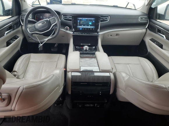 2022 Jeep Wagoneer Series II with VIN 1C4SJUBT8NS117874, listed as a Copart auction lot 56003895 with 92,339 mi miles and Salvage title. Bid and sale history available at DreamBid. Image 8.