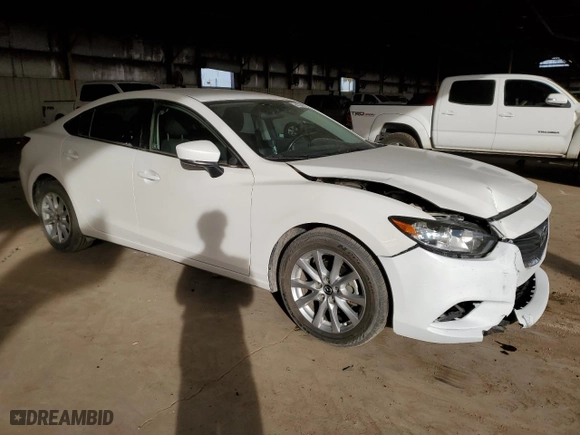 2017 Mazda Mazda6 Sport with VIN JM1GL1U56H1137693, listed as a Copart auction lot 84321454 with 91,937 mi miles and Salvage Title. Bid and sale history available at carsss.com. Image 4.