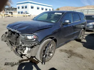 2014 Dodge Durango R/T z VIN 1C4SDHCT9EC598824, wystawiony jako Copart lot #46830185 z przebiegiem 118 723 mil mil oraz Szkoda całkowita • Salvage title. Historia ofert i sprzedaży dostępna na DreamBid. Obrazek 1.