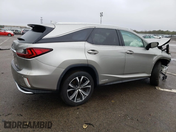 2019 Lexus RX with VIN JTJDGKCAXK2007958, listed as a Copart auction lot 35771693 with 41,455 mi miles. Bid and sale history available at carsss.com. Image 3.