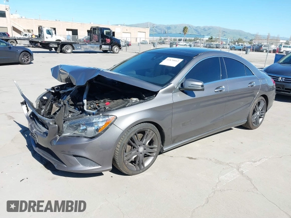 2015 Mercedes-Benz CLA 250 with VIN WDDSJ4EB8FN263877, listed as a IAAI auction lot 41870012 with 82,369 mi miles and . Bid and sale history available at DreamBid. Image 17.