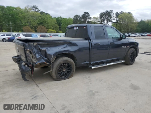 2014 Ram 1500 Express with VIN 1C6RR6FT5ES372289, listed as a Copart auction lot 51607935 with 127,190 mi miles and Salvage title. Bid and sale history available at DreamBid. Image 3.
