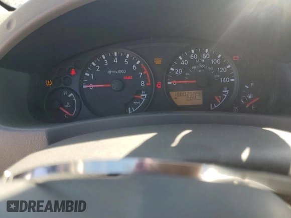 2005 Nissan Frontier LE with VIN 1N6AD07U35C433154, listed as a Copart auction lot 49747165 with 190,025 mi miles and Clean title. Bid and sale history available at DreamBid. Image 9.