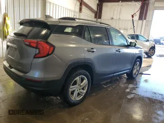 2021 GMC Terrain SLE with VIN 3GKALTEV7ML341748, listed as a Copart auction lot 89196355 with 41,618 mi miles and Salvage Title. Bid and sale history available at carsss.com. Image 3.