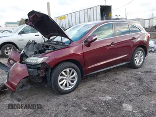 2017 Acura RDX w/Technology Pkg with VIN 5J8TB4H5XHL029032, listed as a IAAI auction lot 40982964 with 124,253 mi miles. Bid and sale history available at carsss.com. Image 16.